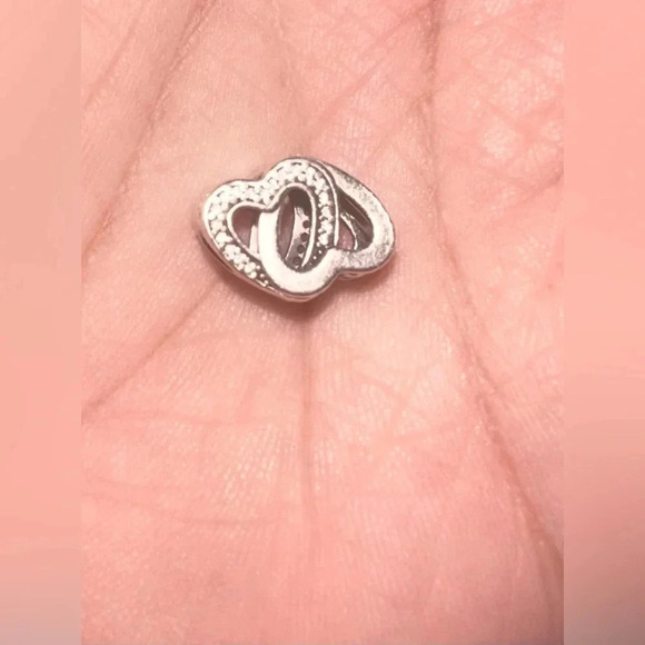 Authentic Pandora Charm Entwined Love Hearts - Picture 4 of 6
